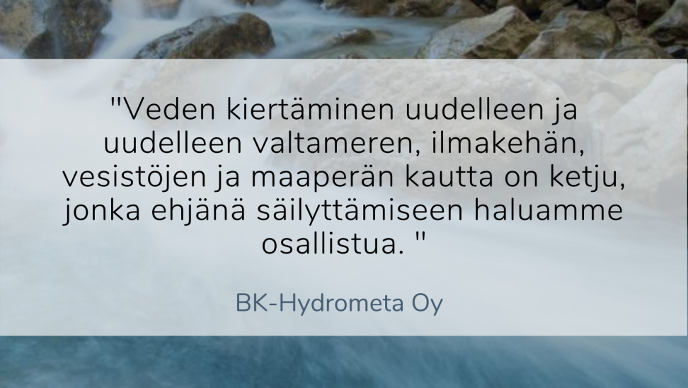 BK-Hydrometa slogan